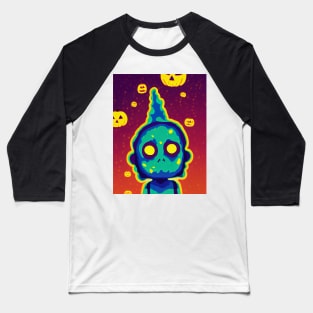 Ghost Halloween T-Shirt Baseball T-Shirt